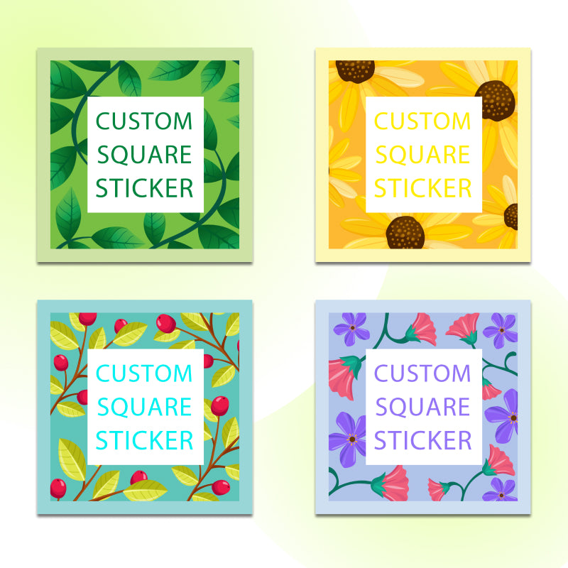 Custom Square Stickers
