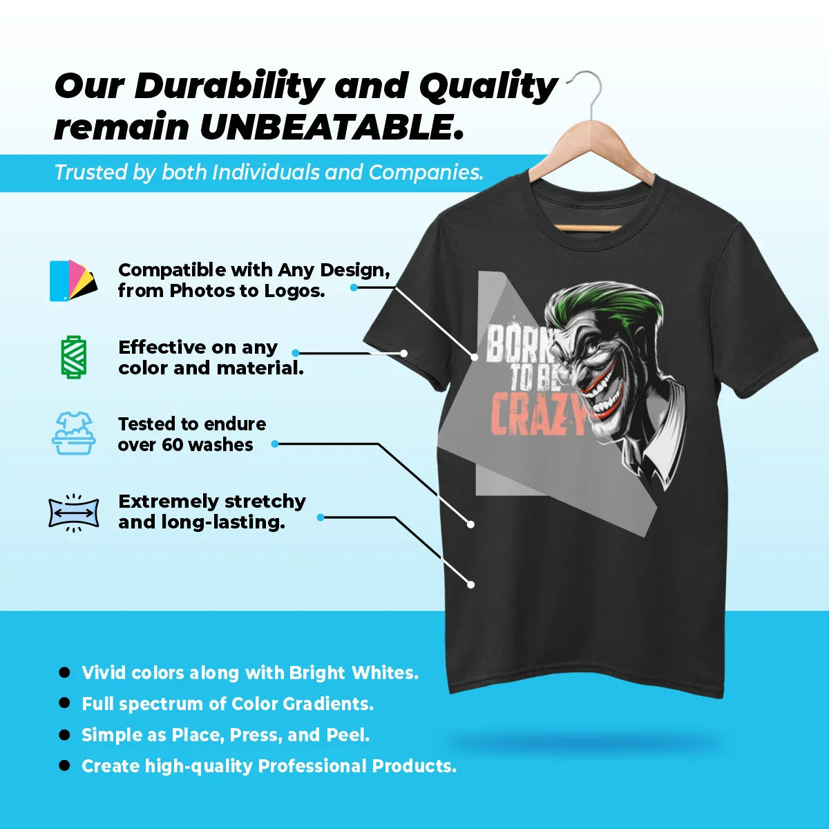 DTF Gang Sheet Transfers