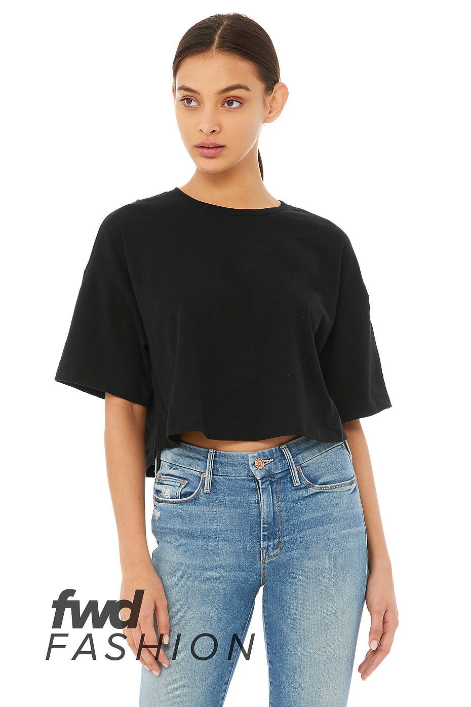 Crop Tee 6482 - Bella + Canvas - Women