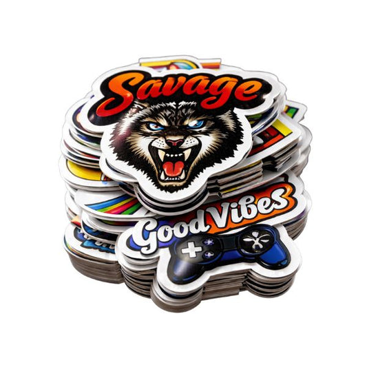 Custom Shape Stickers