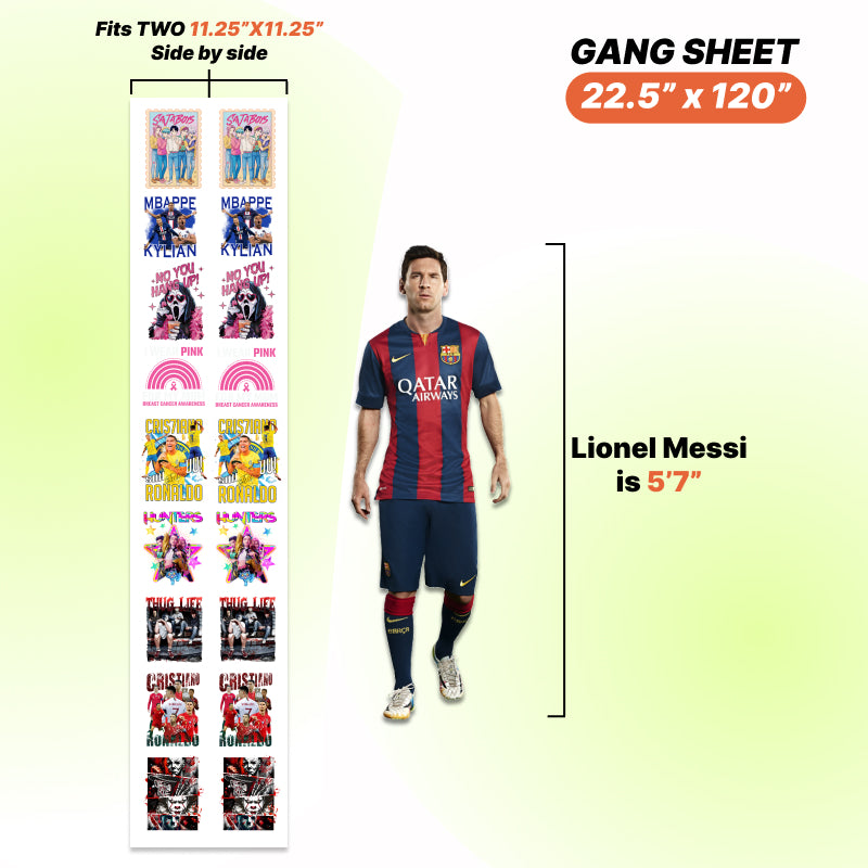 DTF Gang Sheet Upload