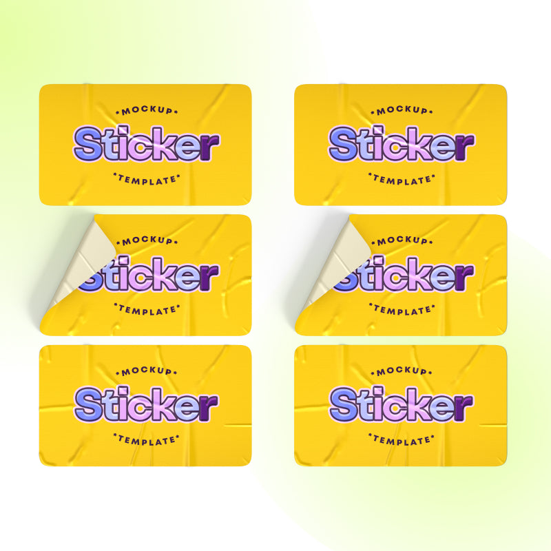 Custom Rectangle Stickers