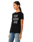 Crew Tee 6413 - Bella + Canvas - Women