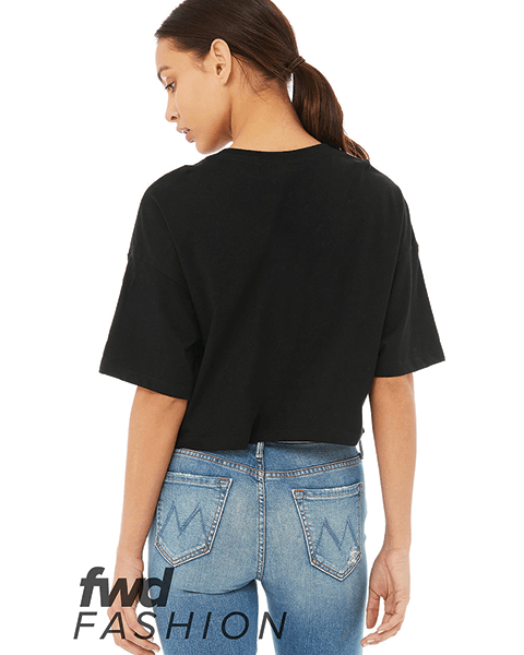 Crop Tee 6482 - Bella + Canvas - Women